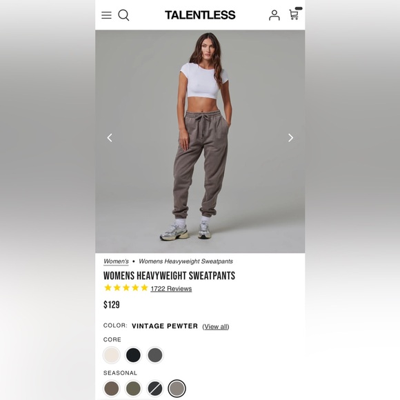 Talentless Heavyweight Sweatpants - Picture 2 of 12